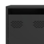 Aparador de acero laminado en frío negro 135x39x73,5 cm by , Sideboards - Ref: Foro24-3307167, Price: 213,01 €, Discount: %