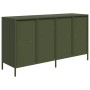 Aparador de acero laminado en frío verde oliva 135x39x73,5 cm von , Sideboards - Ref: Foro24-3307165, Preis: 192,66 €, Rabatt: %