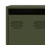 Aparador de acero laminado en frío verde oliva 135x39x73,5 cm by , Sideboards - Ref: Foro24-3307171, Price: 224,27 €, Discoun...