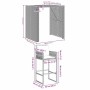 Set bar jardín con cojines 5 pzas ratán sintético acacia negro by , Garden sets - Ref: Foro24-3328896, Price: 527,64 €, Disco...
