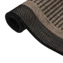 Alfombra de exterior de tejido plano marrón oscuro 120x170 cm by , Rugs - Ref: Foro24-340844, Price: 43,72 €, Discount: %