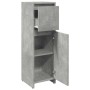 Armario de baño madera contrachapada gris 30x30x95 cm von , Badezimmermöbel - Ref: Foro24-856060, Preis: 41,50 €, Rabatt: %