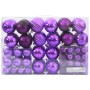 Bolas de Navidad 100 unidades lila Ø3/4/6 cm by , Festive decorations - Ref: Foro24-4100008, Price: 18,76 €, Discount: %