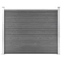 Graues WPC-Zaunelement 180x146 cm von vidaXL, Zaunpaneele - Ref: Foro24-148982, Preis: 238,52 €, Rabatt: %