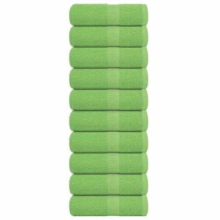 Toallas 10 unidades 100% algodón verde manzana 30x30 cm 360 gsm de , Toallas - Ref: Foro24-137018, Precio: 18,05 €, Descuento: %