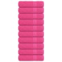 Toallas de invitados 10 uds 100% algodón rosa 70x140 cm 360gsm by , Towels - Ref: Foro24-137051, Price: 70,91 €, Discount: %