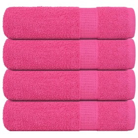 Toallas de Baño 4 uds rosa 100x150 cm 360 g/m² 100% Algodón by , Towels - Ref: Foro24-137053, Price: 44,81 €, Discount: %