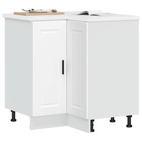 Mueble bajo esquina de cocina porto blanco madera reconstituida von , Küchenschränke - Ref: Foro24-853987, Preis: 109,47 €, R...