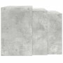 Mesas apilables 3 piezas madera contrachapada gris hormigón by , Side tables - Ref: Foro24-858536, Price: 61,01 €, Discount: %