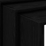 Mesas apilables 3 piezas madera contrachapada negro by , Side tables - Ref: Foro24-858534, Price: 62,25 €, Discount: %
