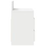 Mesilla de noche con 2 cajones blanca 40x33x60 cm de , Mesitas de noche - Ref: Foro24-858560, Precio: 55,19 €, Descuento: %