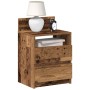Mesilla de noche con 2 cajones madera vieja 40x33x60 cm de , Mesitas de noche - Ref: Foro24-858574, Precio: 51,46 €, Descuent...