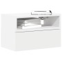 Mesitas de noche de pared 2 unidades blanca 45x26x28,5 cm de , Mesitas de noche - Ref: Foro24-858597, Precio: 71,08 €, Descue...