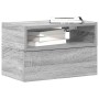 Mesitas de noche de pared 2 uds gris sonoma 45x26x28,5 cm de , Mesitas de noche - Ref: Foro24-858607, Precio: 69,73 €, Descue...