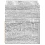 Mesitas de noche de pared 2 uds gris sonoma 45x26x28,5 cm de , Mesitas de noche - Ref: Foro24-858607, Precio: 69,73 €, Descue...