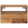 Mesitas de noche de pared 2 unidades madera vieja 45x26x28,5 cm by , Nightstands - Ref: Foro24-858611, Price: 67,86 €, Discou...