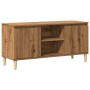 Mueble para TV madera de ingeniería roble artisan 102x35x50 cm von , TV-Möbel - Ref: Foro24-856429, Preis: 72,93 €, Rabatt: %