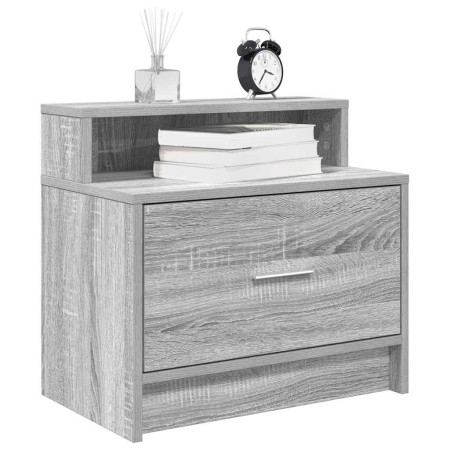 Mesillas de noche con cajón 2 uds gris sonoma 51x31x47 cm von , Nachttische - Ref: Foro24-858679, Preis: 70,65 €, Rabatt: %