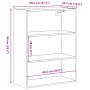 Armario colgante de pared madera vieja 69,5x32,5x90 cm von , Sideboards - Ref: Foro24-857045, Preis: 59,40 €, Rabatt: %