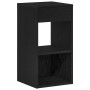Mesillas de noche con cajón 2 uds roble negro 35x34x66,5 cm von , Nachttische - Ref: Foro24-858716, Preis: 73,98 €, Rabatt: %