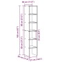 Estanterías 2 uds apilables de madera de ingeniería blanco by , Lockers and storage cabinets - Ref: Foro24-858804, Price: 65,...