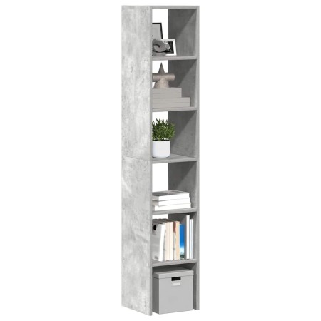 Librerías 2 uds madera contrachapada apilable gris hormigón von , Schließfächer und Lagerschränke - Ref: Foro24-858810, Preis...