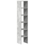 Librerías 2 uds madera contrachapada apilable gris hormigón von , Schließfächer und Lagerschränke - Ref: Foro24-858810, Preis...