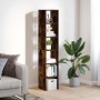 Estanterías 2 uds apilables de madera ingeniería roble ahumado by , Lockers and storage cabinets - Ref: Foro24-858812, Price:...
