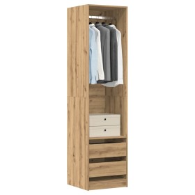 Armario de madera de ingeniería roble artesanal 50x50x200 cm von , Kleiderschränke - Ref: Foro24-3318629, Preis: 149,07 €, Ra...