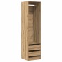 Armario de madera de ingeniería roble artesanal 50x50x200 cm by , Wardrobes - Ref: Foro24-3318629, Price: 149,07 €, Discount: %