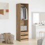 Armario de madera de ingeniería roble artesanal 50x50x200 cm by , Wardrobes - Ref: Foro24-3318629, Price: 149,07 €, Discount: %