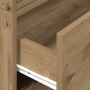 Armarios con 2 cajones 2 uds roble artesanal 60x31x40 cm de , Cajoneras - Ref: Foro24-858838, Precio: 93,23 €, Descuento: %