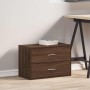 Armario con 2 cajones roble marrón 60x31x40cm madera ingeniería von , Schubladen - Ref: Foro24-858833, Preis: 55,44 €, Rabatt: %