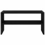Zapatero apilable roble negro 60x30x30,5 cm de , Zapateros y organizadores de calzado - Ref: Foro24-858859, Precio: 34,21 €, ...