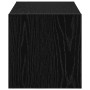 Zapatero apilable roble negro 60x30x30,5 cm de , Zapateros y organizadores de calzado - Ref: Foro24-858859, Precio: 34,21 €, ...