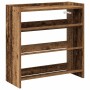 Mueble zapatero madera contrachapada madera vieja 60x25x62 cm by , Shoe racks and shoe organizers - Ref: Foro24-859894, Price...