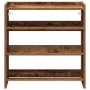 Mueble zapatero madera contrachapada madera vieja 60x25x62 cm by , Shoe racks and shoe organizers - Ref: Foro24-859894, Price...