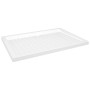 Plato de ducha con puntos ABS blanco 70x100x4 cm