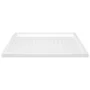 Shower tray with white ABS points 70x100x4 cm by vidaXL, Shower trays - Ref: Foro24-148899, Price: 102,43 €, Discount: %