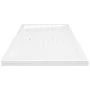 Shower tray with white ABS points 70x100x4 cm by vidaXL, Shower trays - Ref: Foro24-148899, Price: 102,43 €, Discount: %