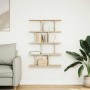 Estante cubo de pared 12 compartimentos madera roble sonoma von , Regale und Regale - Ref: Foro24-860015, Preis: 45,46 €, Rab...