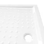 Shower tray with white ABS points 70x100x4 cm by vidaXL, Shower trays - Ref: Foro24-148899, Price: 102,43 €, Discount: %