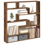 Estante cubo de pared 7 compartimentos madera envejecida de , Estantes y estanterías - Ref: Foro24-860029, Precio: 66,26 €