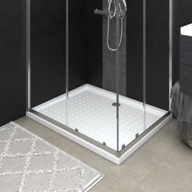 Shower tray with white ABS dots 80x100x4 cm by vidaXL, Shower trays - Ref: Foro24-148897, Price: 125,60 €, Discount: %