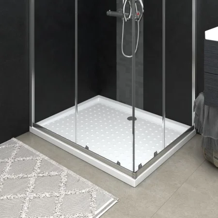 Plato de ducha con puntos ABS blanco 80x100x4 cm de vidaXL, Platos de ducha - Ref: Foro24-148897, Precio: 123,48 €, Descuento: %