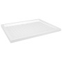 Plato de ducha con puntos ABS blanco 80x100x4 cm