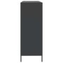 Aparador de acero laminado en frío negro 135x39x103,5 cm by , Sideboards - Ref: Foro24-3307173, Price: 291,43 €, Discount: %