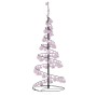 VidaXL LED para árbol de Navidad con bolas 80 LED blanco cálido 120 cm by , Christmas lights - Ref: Foro24-3318551, Price: 49...