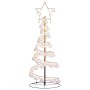 VidaXL LED para árbol de Navidad con bolas 80 LED blanco cálido 120 cm by , Christmas lights - Ref: Foro24-3318551, Price: 49...