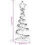 VidaXL LED para árbol de Navidad con bolas 80 LED blanco cálido 120 cm von , Weihnachtsbeleuchtung - Ref: Foro24-3318553, Pre...